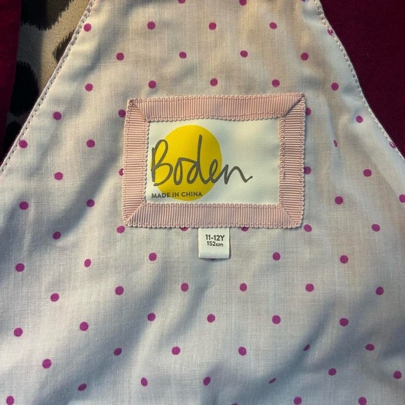 💖 Boden Pink Velvet Overalls | Girls 11–12Y | Sequin Star 💫 - Picture 7 of 8